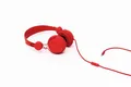 Produktbild: Coloud Colors Red On-Ear Kopfhörer mit Mikrofon und Fernsteuerung (Stufenlose Größenverstellung) rot