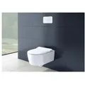 Produktbild: Villeroy & Boch Avento Combi-Pack 5656RSR1 weiss Ceramicplus, spülrandlos, mit WC-Sitz 9M87S1