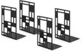 Produktbild: INNOPLUS Buchstütze, Buchstützen Metall, Buchstütze schwarz 2 Paar, Bu