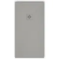 Produktbild: Mirlo Mineralguss Duschwanne Extra Flach Pure  Grau 90x120cm