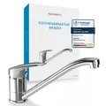 Produktbild: Küchenarmatur Arado – 360 Grad schwenkbar Chrom – Einhand-Spültischbatterie C...