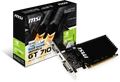 Produktbild: MSI GeForce GT 710 Grafikkarte, Low-Profile, 2048 MB DDR3