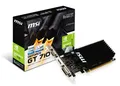 Produktbild: MSI NVIDIA GeForce GT710 2 GB DDR3 VGA HDMI DVI PCI-E LP Grafikkarte passiv