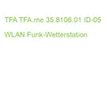 Produktbild: TFA TFA.me 35.8106.01 ID-05 WLAN Funk-Wetterstation (4009816043573)