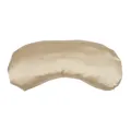 Produktbild: Bodhi Weiches Augenkissen mit Lavendel-Leinsamen-Füllung | Augenmaske für Yoga, Entspannung & Meditation | Bezug aus Mako-Satin oder Seide | Wellness für Zuhause (aus Seide/in beige)