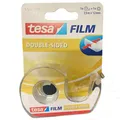 Produktbild: tesa Film, doppelseitig, 12 mm x 7,5 m + Einwegabroller