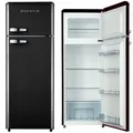 Produktbild: WOLKENSTEIN Kühl-Gefrierkombination Kühlschrank GK212.4RT B schwarz 211 L E