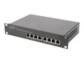 Produktbild: DIGITUS 8-Port Gigabit Switch, 10 Zoll, Unmanaged