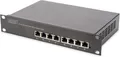 Produktbild: Switch sieciowy Digitus DN-80114 DN-80114, 8, 1000 MBit/s, czarny, 5 W