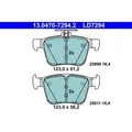 Produktbild: ATE 13.0470-7294.2 Bremsbelagsatz für AUDI SEAT VW SKODA Bremse Bremsbeläge
