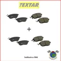 Produktbild: Kit Bremsbeläge Vorne + Hinten Textar Für Nissan Pulsar Juke #82D2