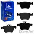 Produktbild: ATE CERAMIC BREMSBELÄGE HINTEN für VW GOLF 7 PASSAT 3G TOURAN 5T TIGUAN AUDI A3