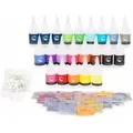 Produktbild: CREATEST Batikfarben-Set mit 20 Farben DIY Textilfarbe für Fashion & Spaß