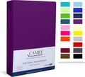 Produktbild: Camry Spannbettlaken CLASSIC, Jersey Baumwolle, Gummizug: rundum, viele Farben, alle Matratzenhöhen, Bettlaken, Spannbetttuch