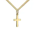 Produktbild: JEVELION Kreuz-Anhänger 333 Gold Gold-Kreuz für Damen, Herren und Kinder Ketten-Anhänger 8 Karat Mit Halskette - Kettenlänge 50 cm.