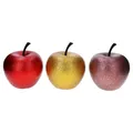 Produktbild: Pottery Pots 3er Set Apfel Kupfer Gold & Bronze XS Fiberglas Deko Haus Garten