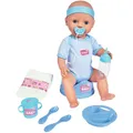 Produktbild: Simba New Born Baby Puppe Junge 43 cm Trinkfunktion Nässfunktion Spielpuppe