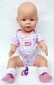 Produktbild: Simba New Born Baby Mädchen Babypuppe 43cm - wie Neu plus Bekleidung (12 Teile)
