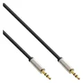 Produktbild: InLine Slim Audio Klinke Kabel 3.5mm St/ST Stereo 3m (3 m, Cinch Kabel) (99213)
