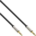 Produktbild: InLine 99213 Slim Audio Kabel Klinke 3,5mm ST/ST, Stereo, 3m