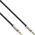 Produktbild: InLine® Slim Audio Kabel Klinke 3,5mm ST/ST, Stereo, 3m