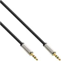 Produktbild: InLine® Slim Audio Kabel Klinke 3,5mm ST/ST, Stereo, 3m