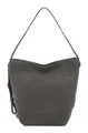 Produktbild: abro Leather Suede Tote Bag COSMO Schultertasche Utensilientasche Tasche Grey