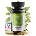 Produktbild: Vitamin B Komplex hochdosiert rein aus Buchweizen I 1000 mg Tagesdosis 8in1 B Vitamine I 90 Kapseln I Höchste Bioverfügbarkeit I Alle B-Vitamine
