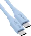 Produktbild: InLine USB 2.0 Kabel - USB-C Schnellladekabel 100W - Eisbonbon - 0,5m (35895B)