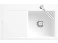 Produktbild: Villeroy & Boch Subway Style 45 Weiß (alpin) - 3347 01 R1 Keramikspüle Handbetätigung