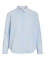 Produktbild: Vila Blusenshirt Gestreiftes Modell mit Kragen und langen Ärmeln VICORALINA STRIPE L/S SHIRT/LN
