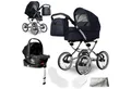 Produktbild: bergsteiger Kombi-Kinderwagen Venedig Retro-Kinderwagen 3in1, (10-tlg)