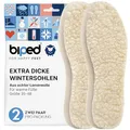Produktbild: biped extra dicke Lammwoll Sohlen im 2 Paar Set z1015 (44)