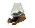 Produktbild: Oriental Galerie Dekofigur Wurzelholz Glas 12 cm Nr.6 (1 St)