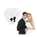 Produktbild: 10025186 Herz Pinata Hochzeit Herzpinata zum Aufhängen Hochzeitspinata zum se...