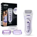 Produktbild: Braun Silk-épil LS5-560 Lila - Kabelloser Elektrorasierer, Trimmer Und 3 In 1