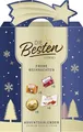 Produktbild: Die Besten Adventskalender 2025 – Große Geschenkbox mit Ferrero Spezialitäten zu Weihnachten – Mon Chéri, Ferrero Küsschen, Rocher & Raffaello – 24 Türchen & personalisierbare Sternschnuppe – 251 g