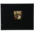 Produktbild: Bella Vista 39x31 cm, schwarz, 40 weiße Seiten, Schraubalbum