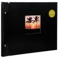 Produktbild: Goldbuch Bella Vista schw. 39x31 Schraubalbum 40 weiße Seiten