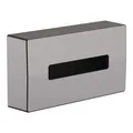 Produktbild: hansgrohe Kosmetiktuchbox AddStoris 265x145mm, Wandmont., brush. bla chrome