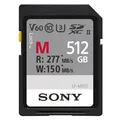 Produktbild: Sony SDXC-Karte Cl10 UHS-II U3 V60 512 GB