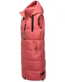 Produktbild: Navahoo Damen ärmellose lange Outdoorweste warme Winterjacke Schnuffelchen Rouge Gr. S