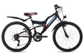 Produktbild: Kinder Mountainbike ATB Fully 24 Zoll Zodiac 18 Gänge KS Cycling M667K