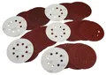 Produktbild: 50 Klett Schleifscheiben 125mm Schleifpapier Sortiment Körnung 40-180 Mix Set