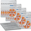 Produktbild: 120x VARTA powerone Hörgerätebatterien P13 orange (20x 6er Bl.) + Reinigungstuch
