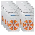 Produktbild: Power One P13 orange Hörgerätebatterien Varta (60er Pack - 10x6erBlister)