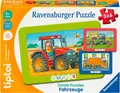 Produktbild: Ravensburger Puzzle tiptoi® 3 erste Puzzles: Fahrzeuge, 12 Puzzleteile, Made in Europe