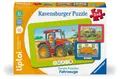 Produktbild: tiptoi® 3 erste Puzzles: Fahrzeuge - 3x6 Teile | Sandra Grimm | Spiel | tiptoi®