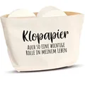 Produktbild: ® DAS ORIGINAL toilettenpapier aufbewahrung lustig – klopapier rollen organiz...