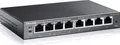 Produktbild: TP-Link Easy Smart TL-SG108PE - Switch - Smart - 4 x 10/100/1000 (4 PoE+) + 4 x 10/100/1000 - Desktop - PoE+ (64 W) (TL-SG108PE)